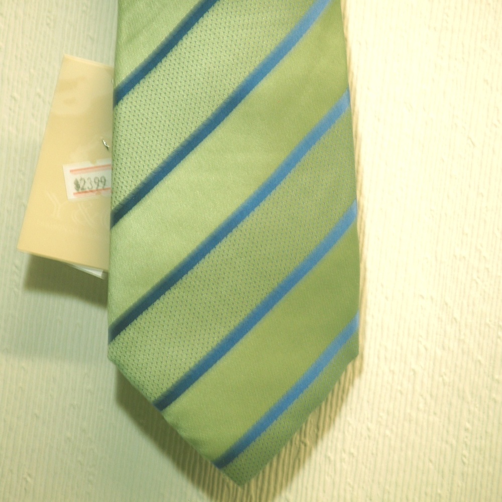 Green/Blue Striped Tie